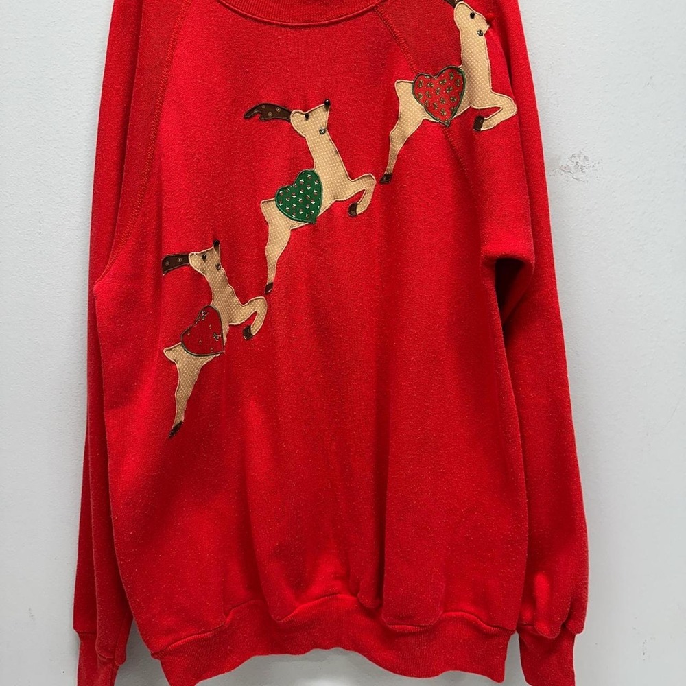 Red Festive Christmas Sweater